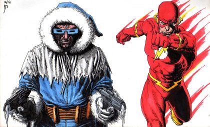 Captain Cold & The Flash